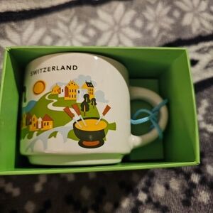 Starbucks Switzerland Holiday Ornament Mug